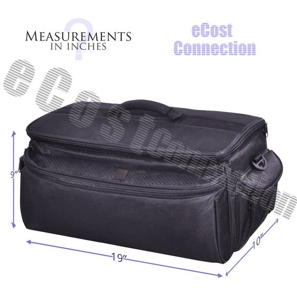 Extra Large Soft Padded Camera Camcorder Drone Equipment Bag Case - Picture 2 of 6